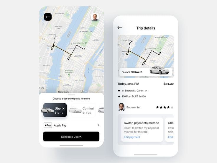 Uber Clone, Taxi a la carta de Miracuves