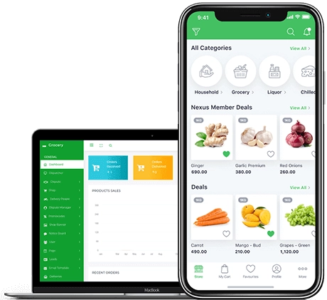 Instacart Clone, Zepto Clone, Blinkit Clone, Aamzonfresh clone, Grocery Delivery by Miracuves