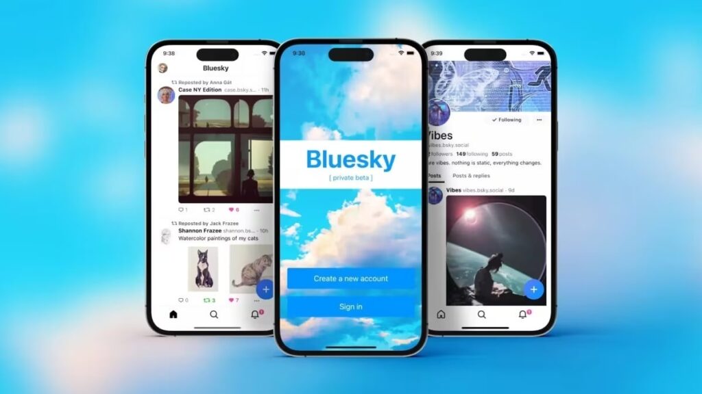 Bluesky-Klon, Bluesky, Blue-Sky-Web, Blue-Sky-Website