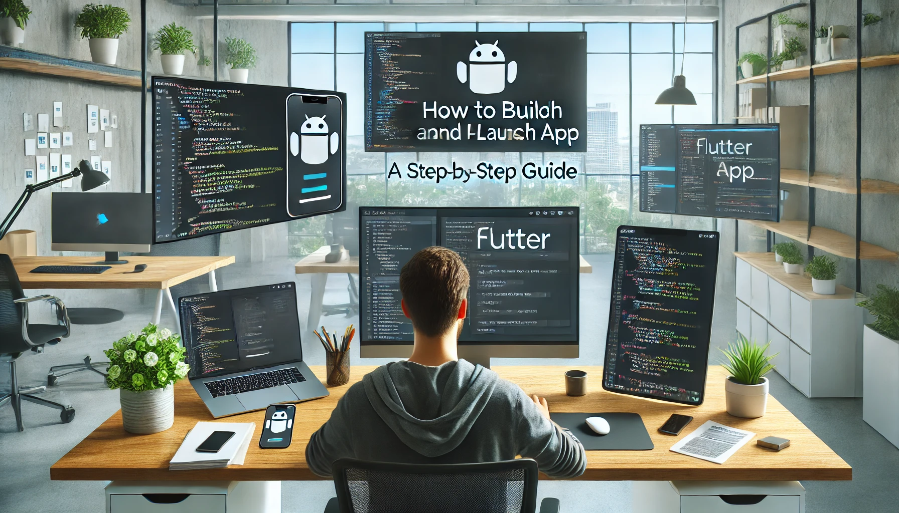 How to build and launch Flutter App