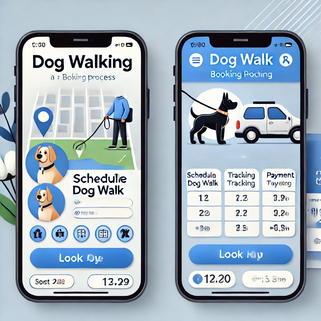 dog walking booking