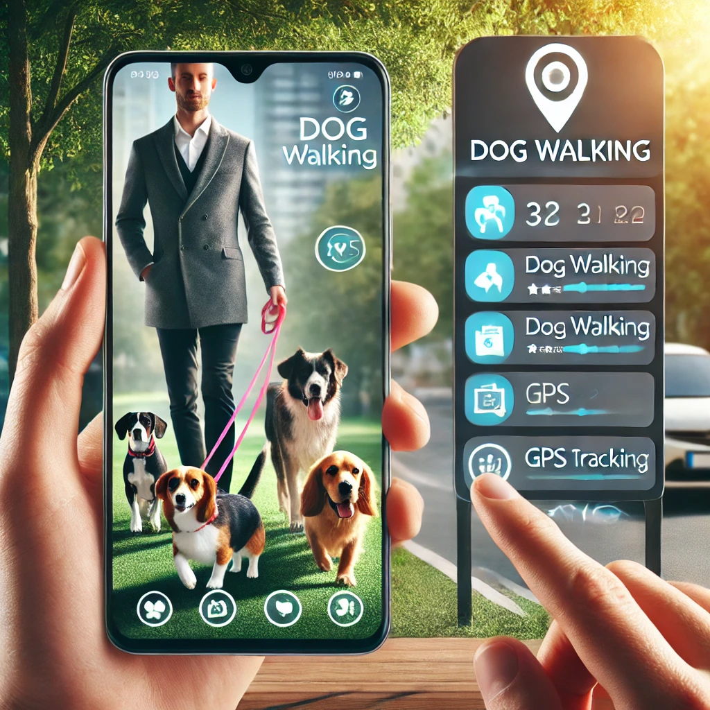 dog walking business app features