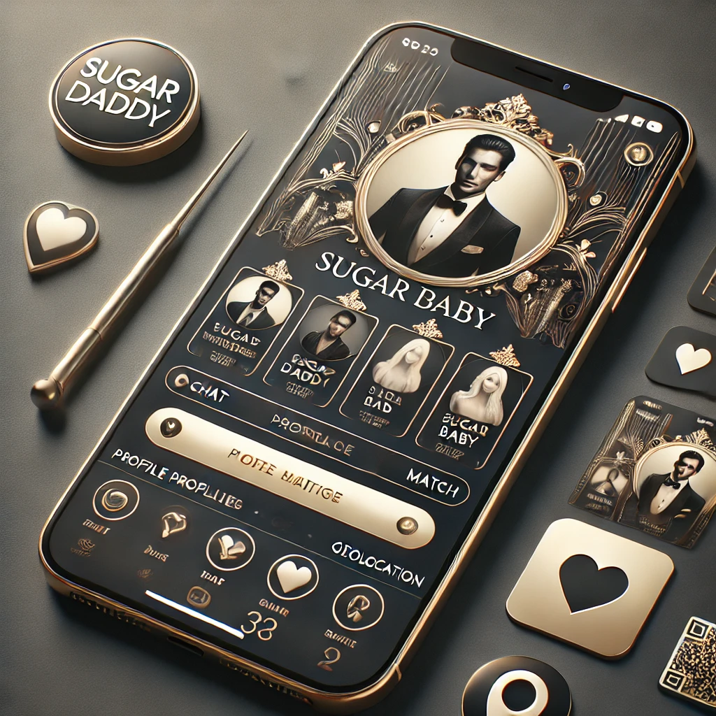 sugar daddy app ui