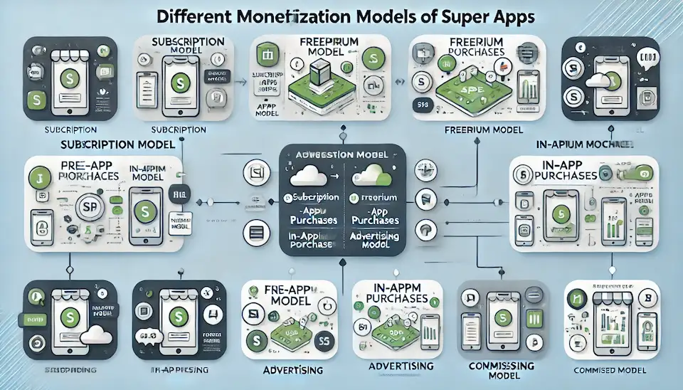 Different Monetization Models for Super Apps