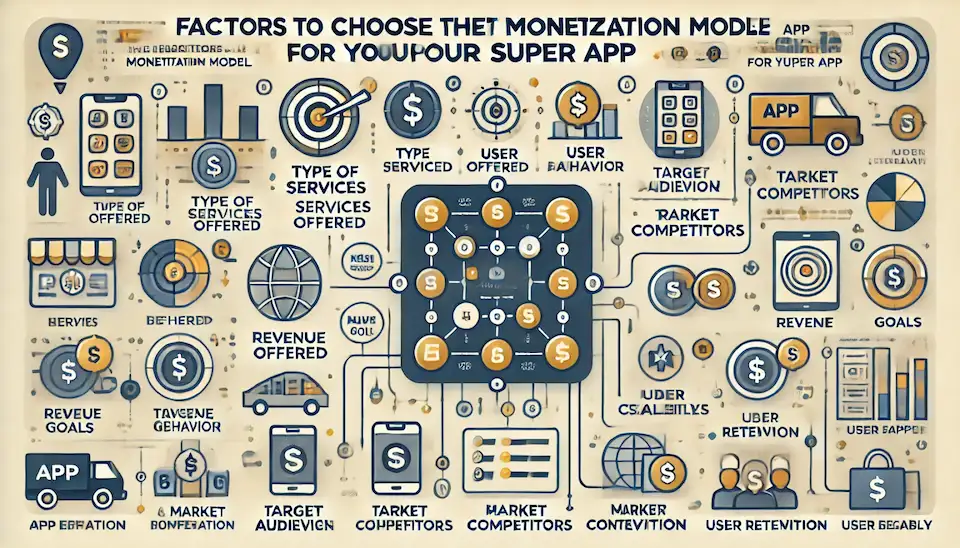 Factors for Monetization Models for Super Apps