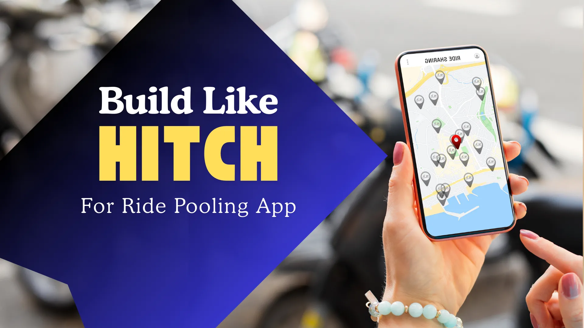 How to Build a Ride Pooling App Like Hitch Cost, Features and Tech Stack