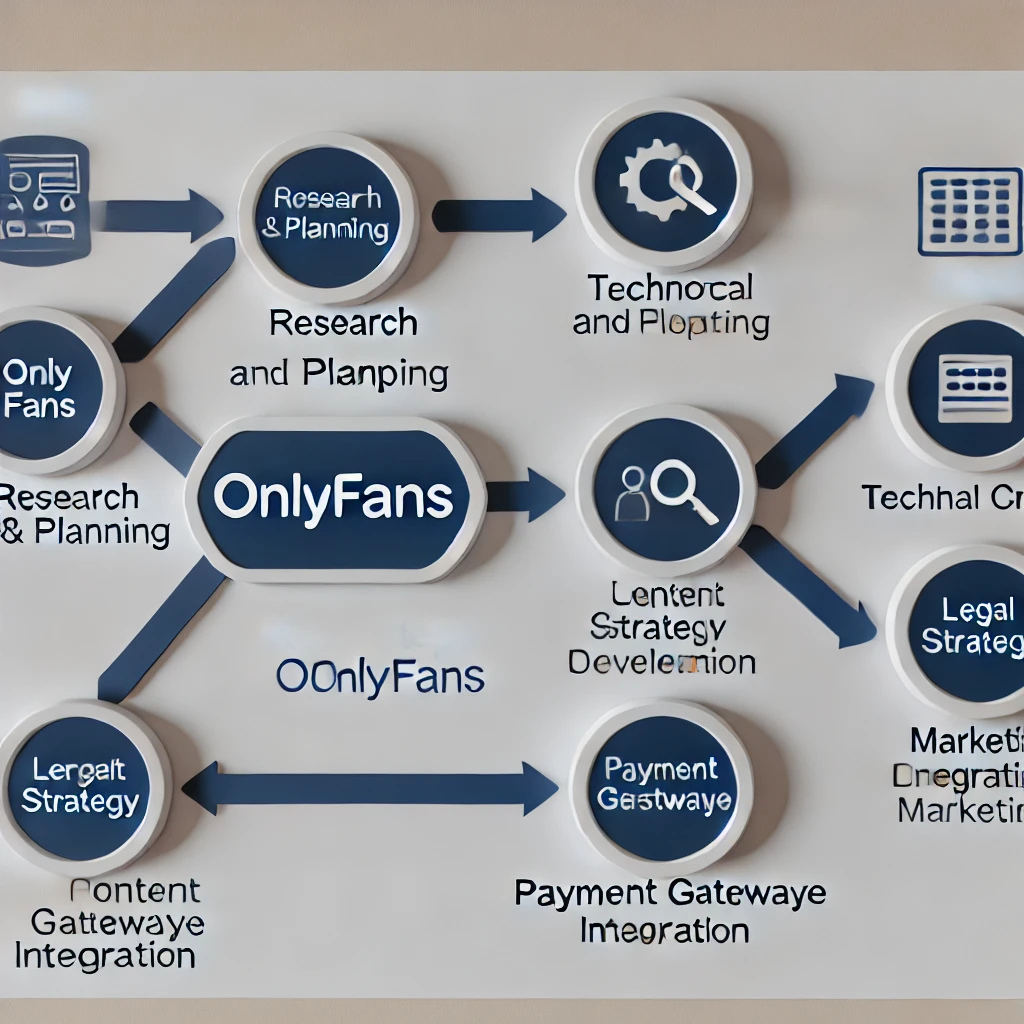 Steps to build adult platform like onlyfans