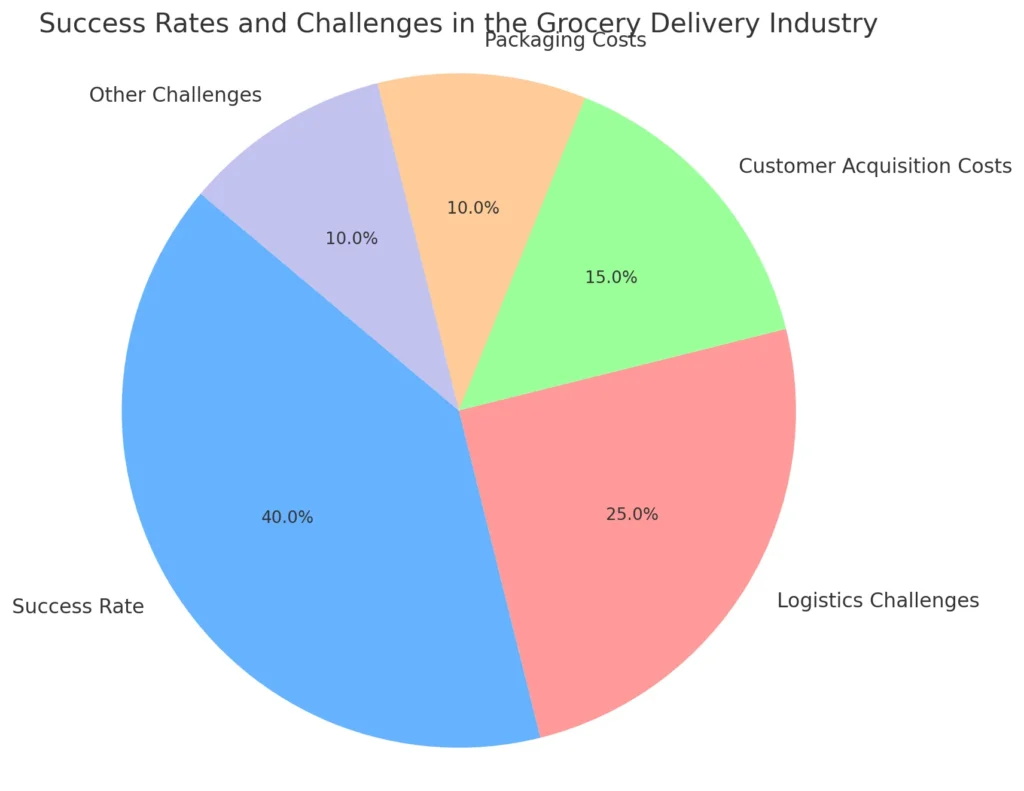 Success Rates and Challenges in the Grocery Delivery Industry