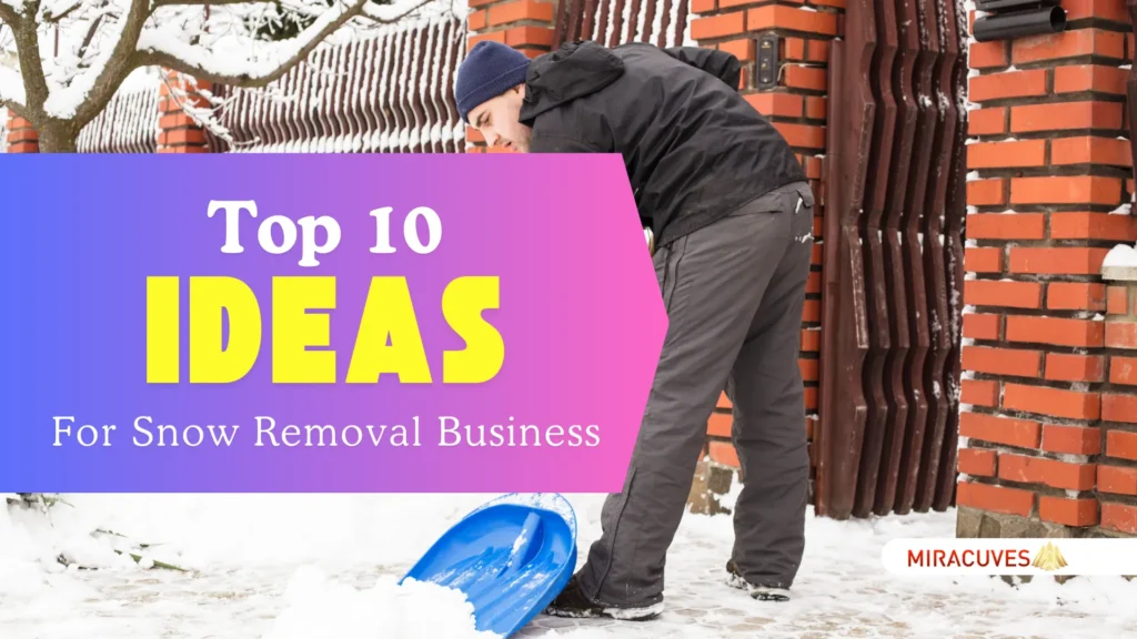 Top 10 Ideas for Snow Removal Business Startups