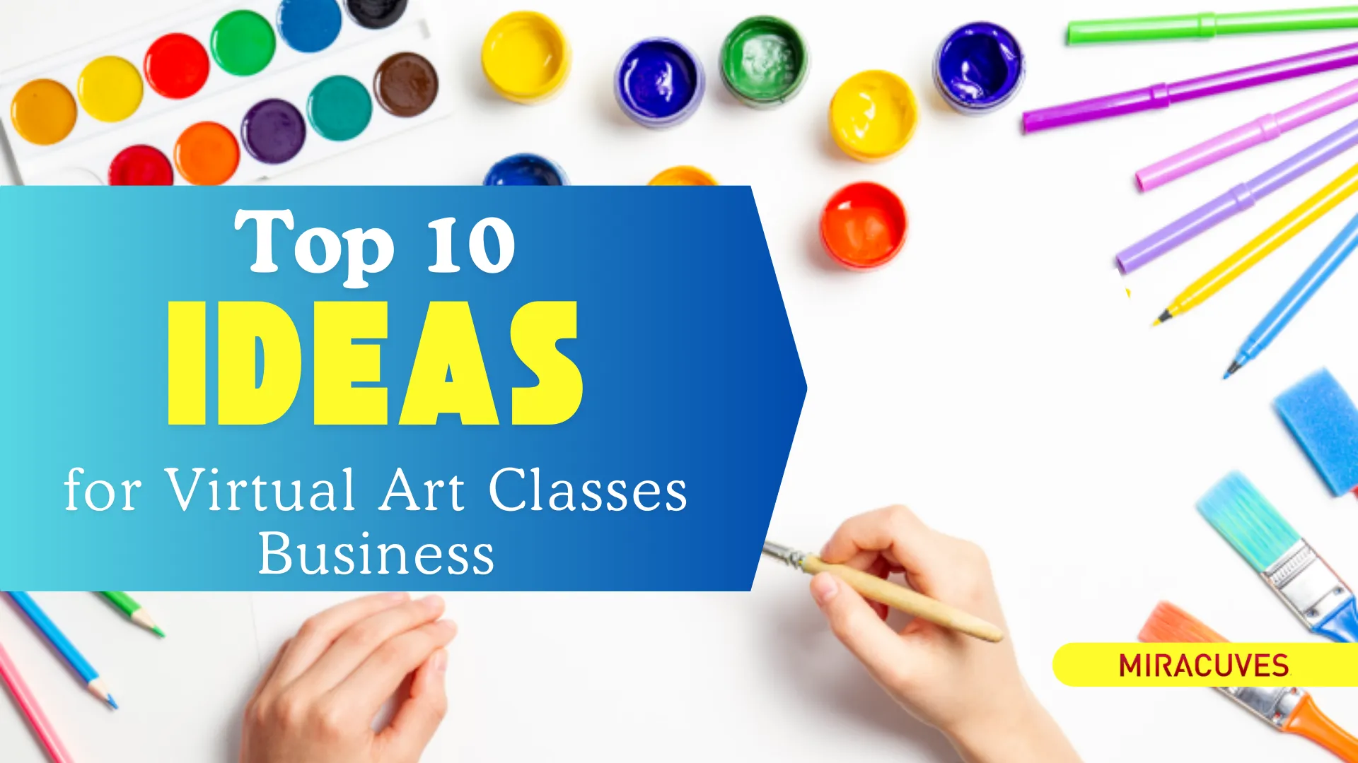 As 10 melhores ideias para aulas de arte virtuais para startups