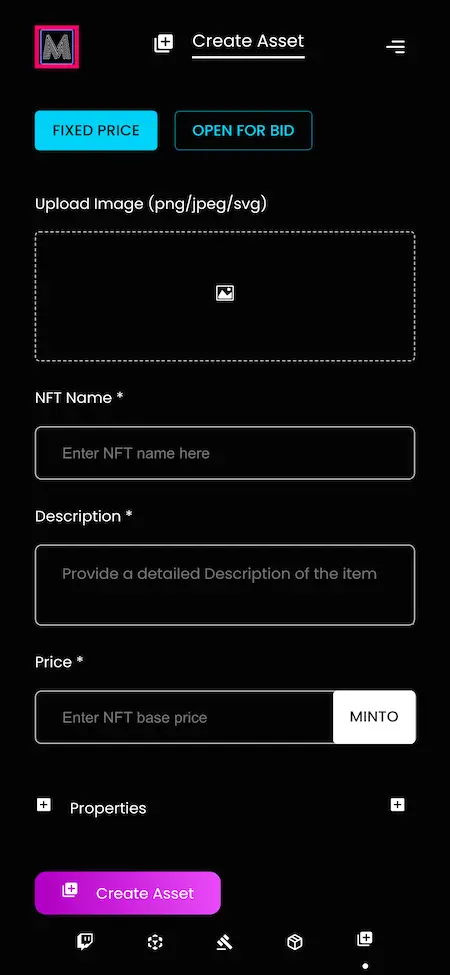 Opensea Clone data upload Display