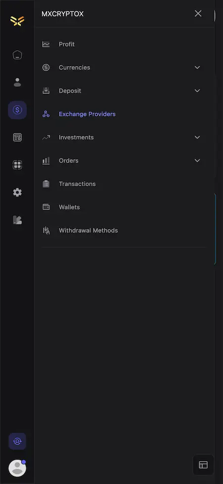 Crypto Exchange Script App Trading Options