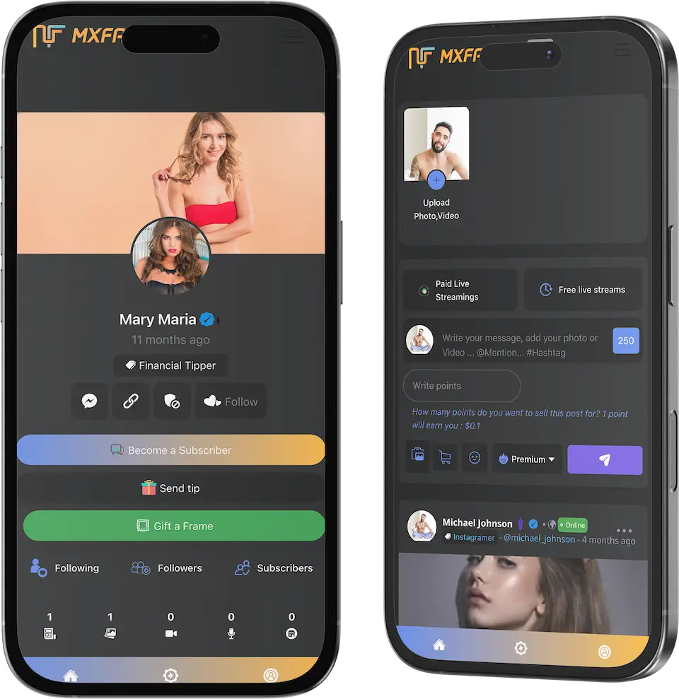 Fansly Clone app