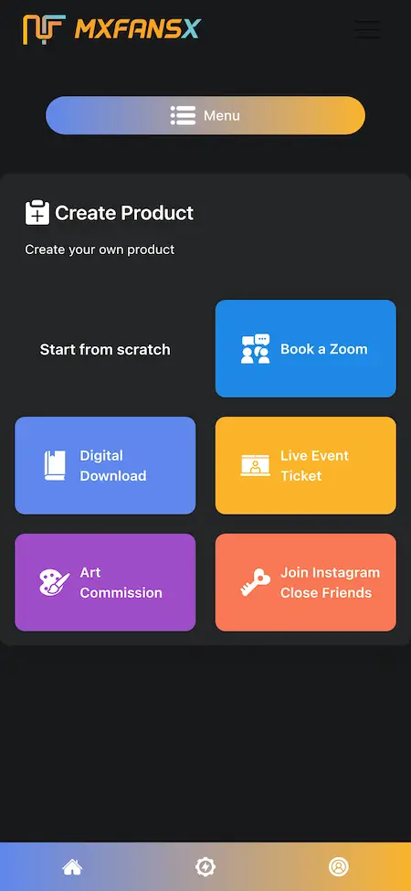 Fansly Clone Mobile App Screen10