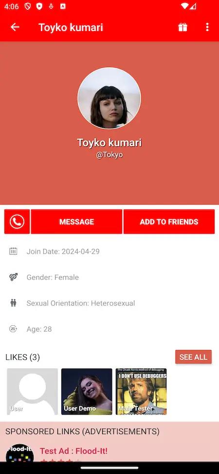 Bumble Clone Screenshot 10