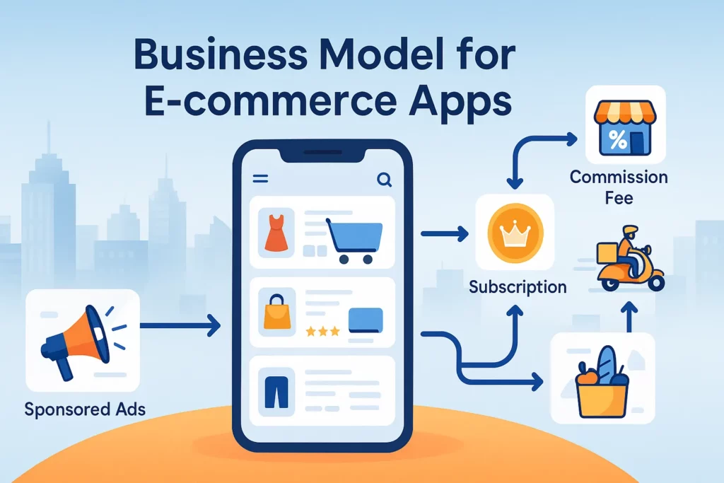 Business model for e-commerce app