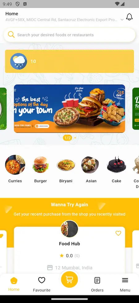 Chownow-clone-Screenshot_1