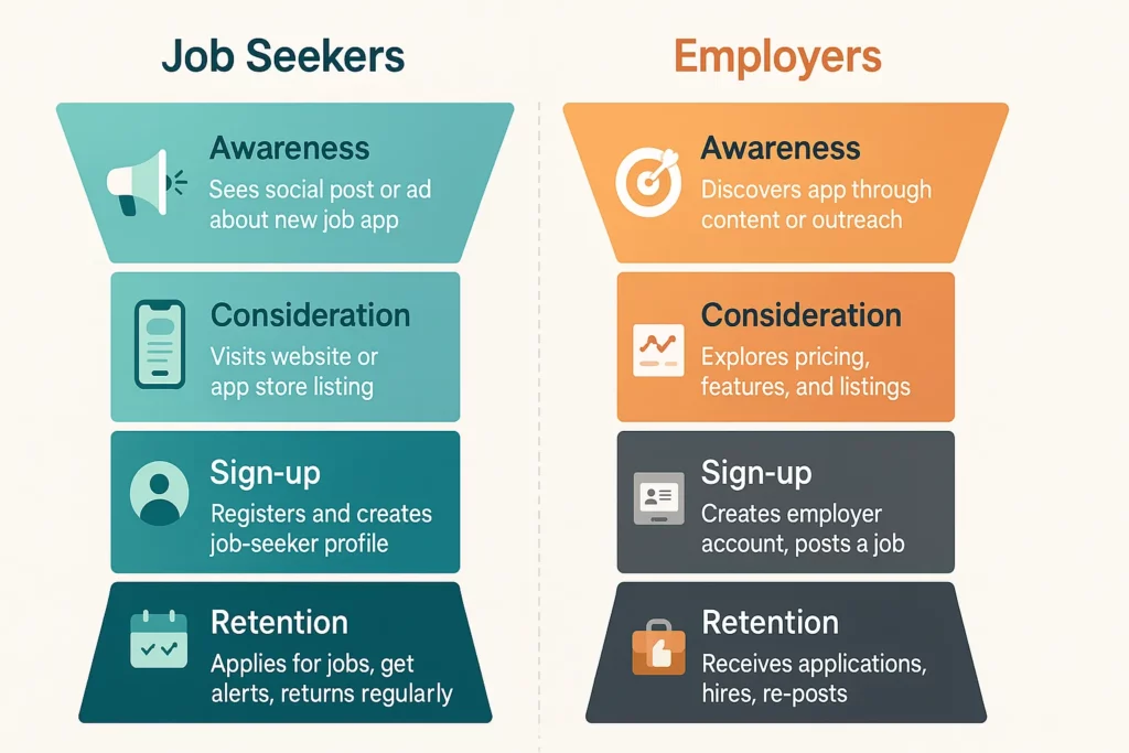 job seekers vs employers chart