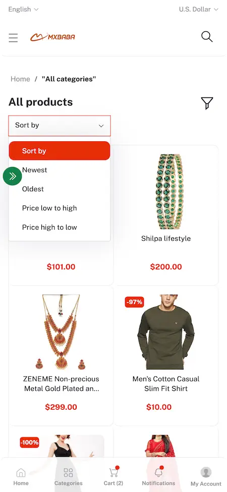 Etsy Clone App Screenshots-8