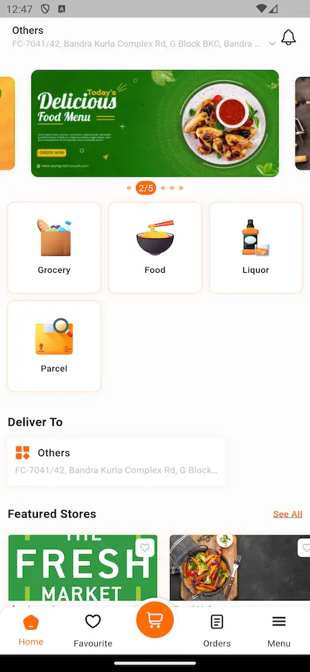 Foodpanda Clone Screenshot-2