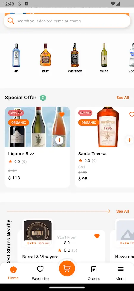 Foodpanda Clone Screenshot-5
