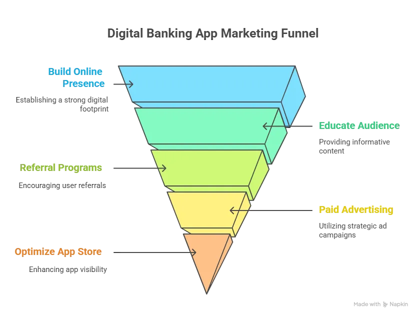 Marketing strategies for promoting a digital banking app
