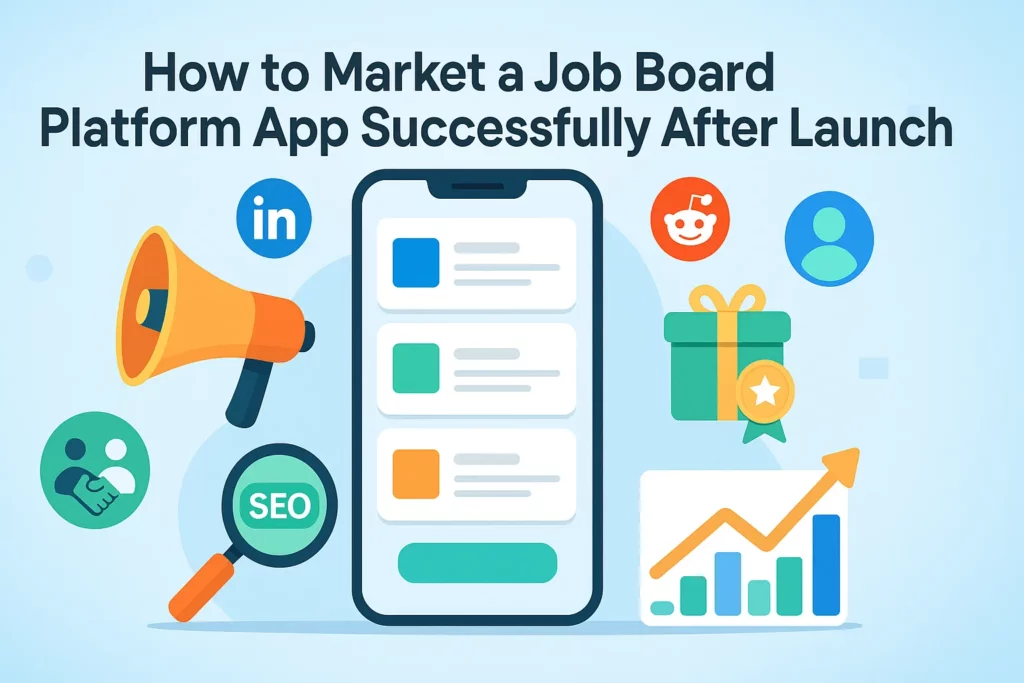 How to Market a Job Board Platform App Successfully After Launch