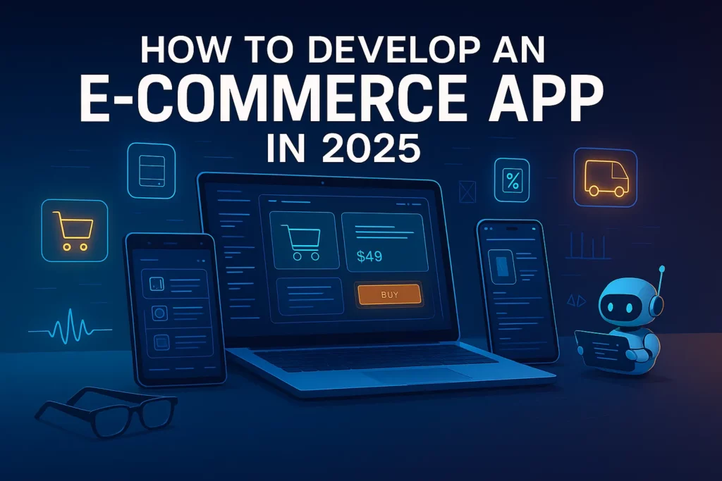how to develop e commerce app