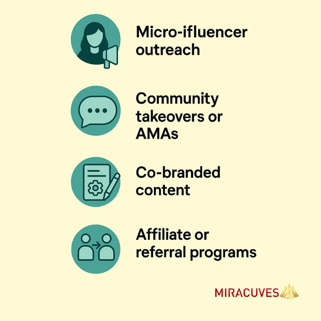 Influencer partnership for marketing LinkedIn clone app