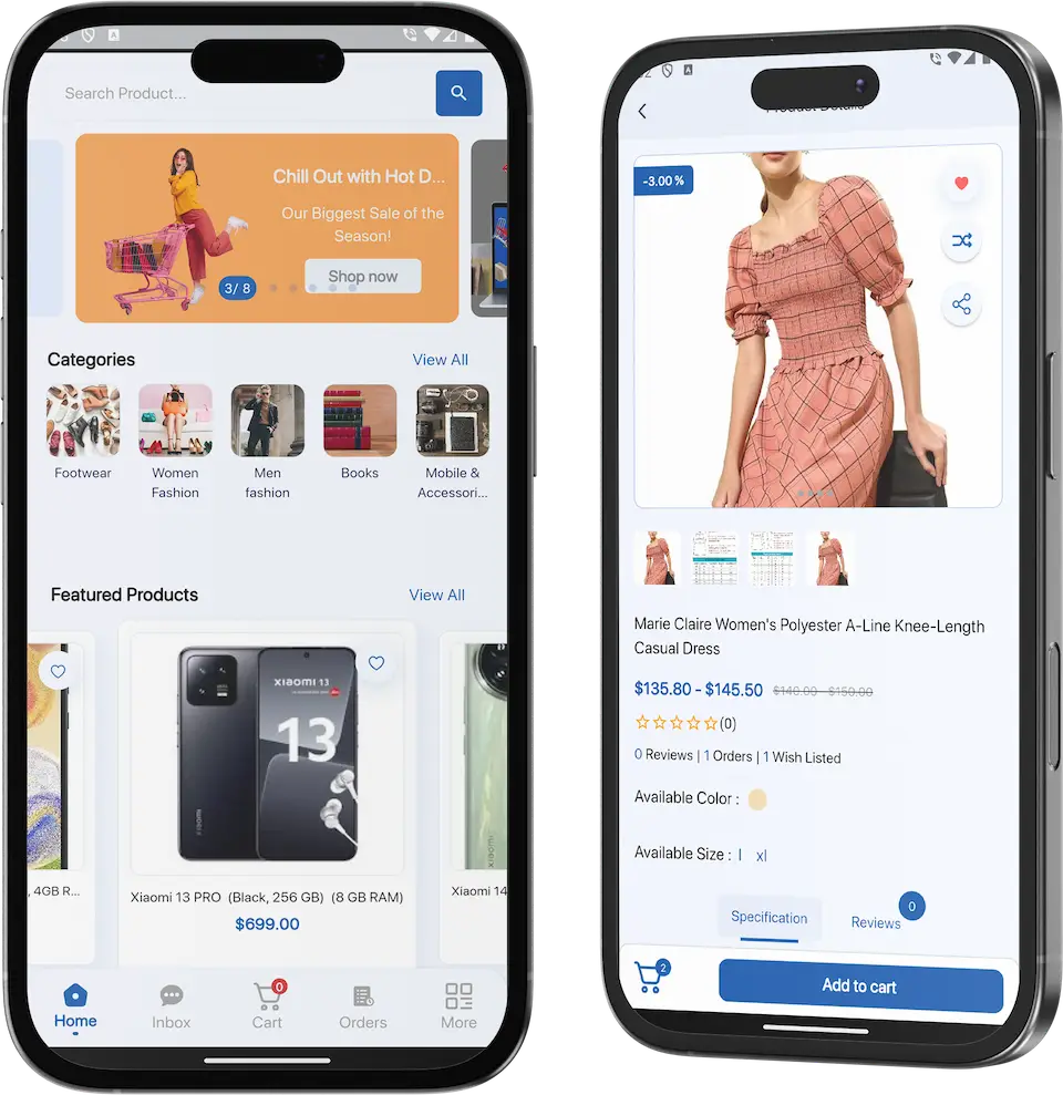 Myntra Clone App Screen