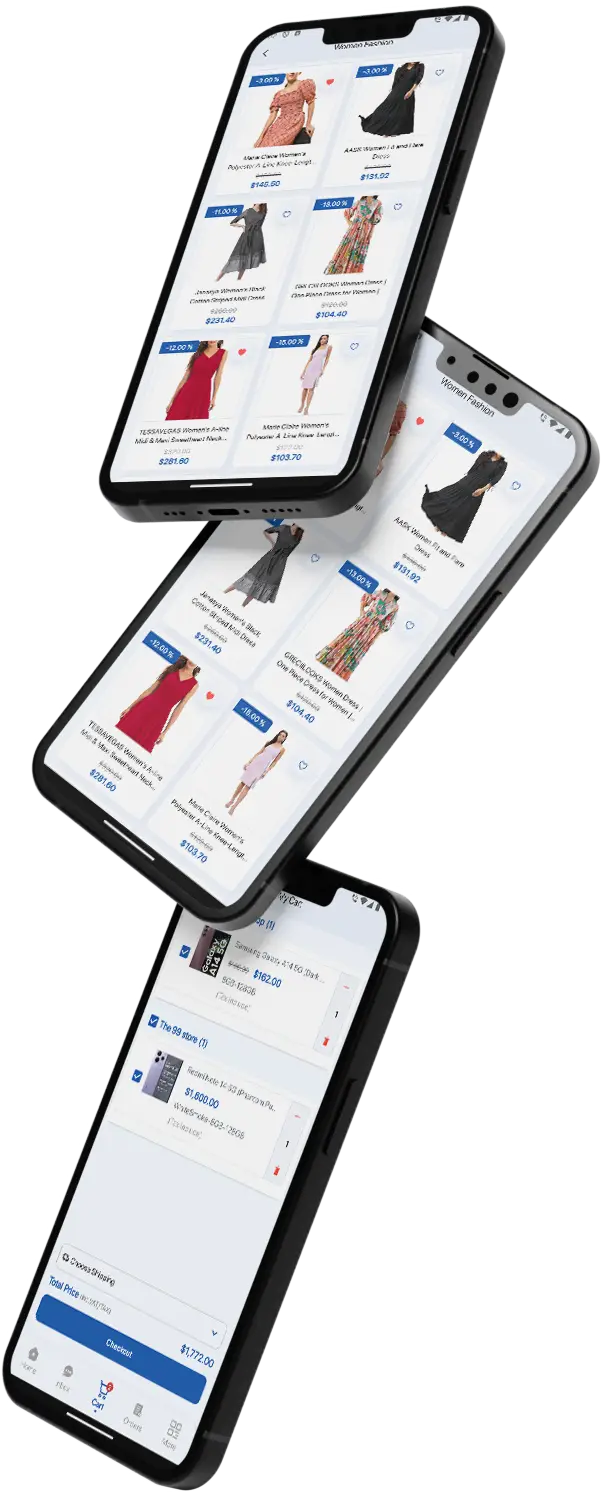 Myntra Clone App Screens