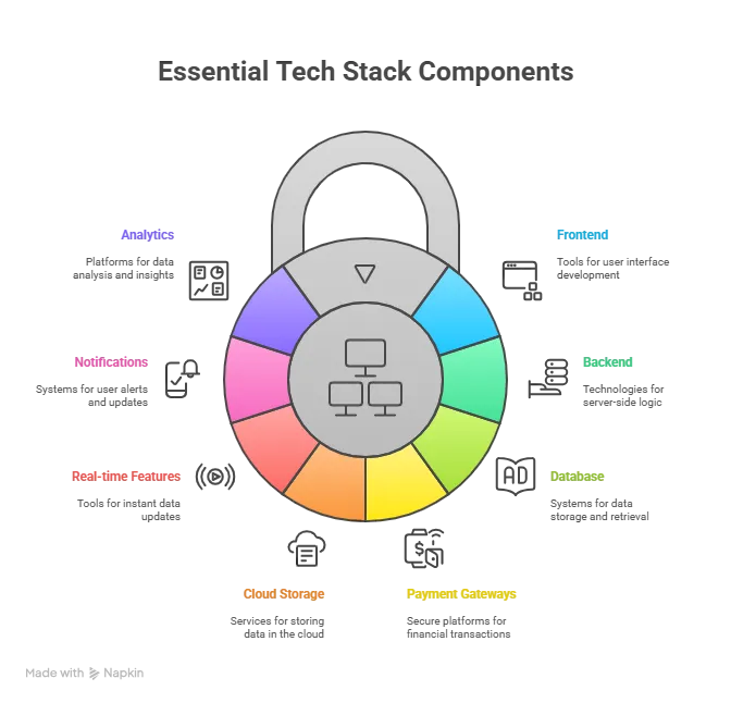 tech stack componenet