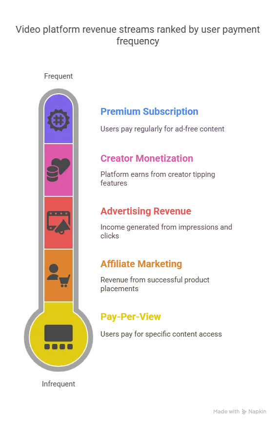 Top Revenue Streams for Video Platforms