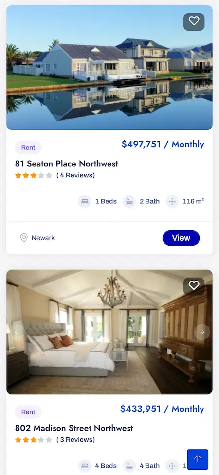 Trulia clone app rental properties