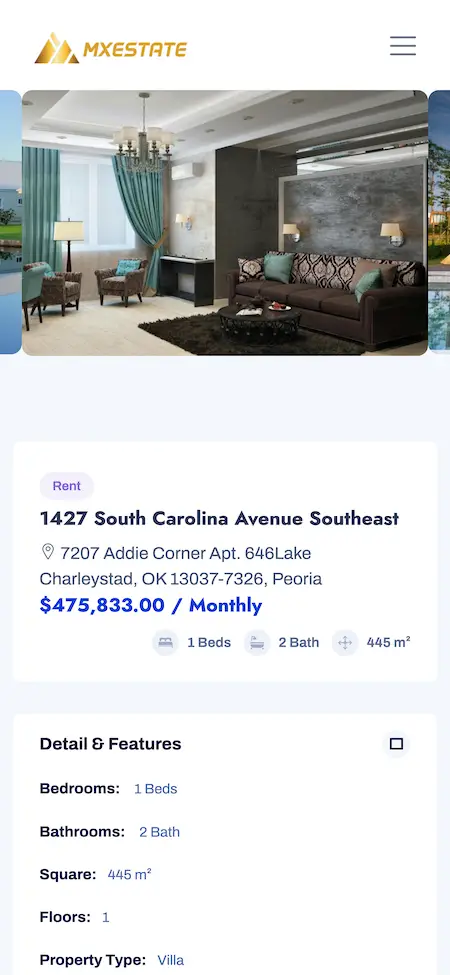 Trulia clone app listing
