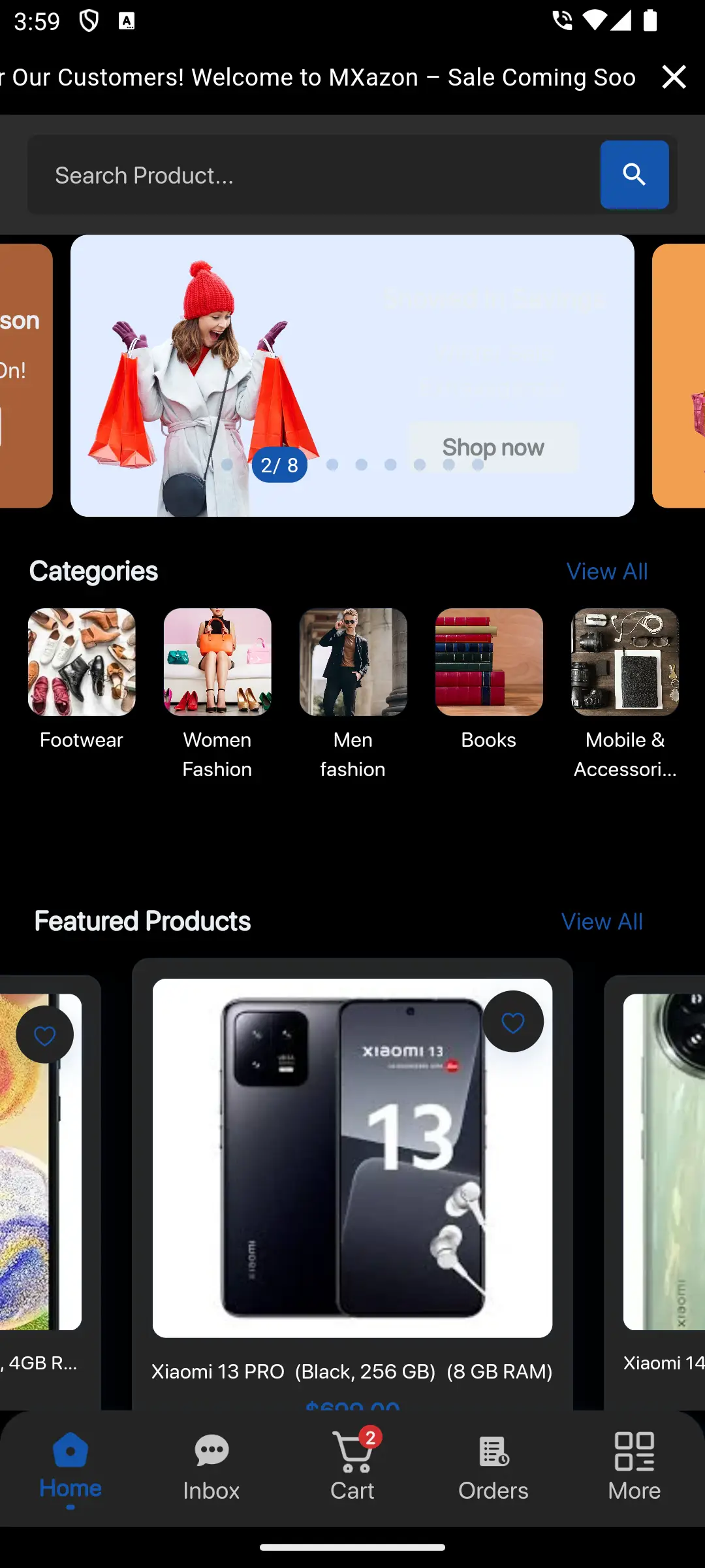 Walmart clone Screenshot