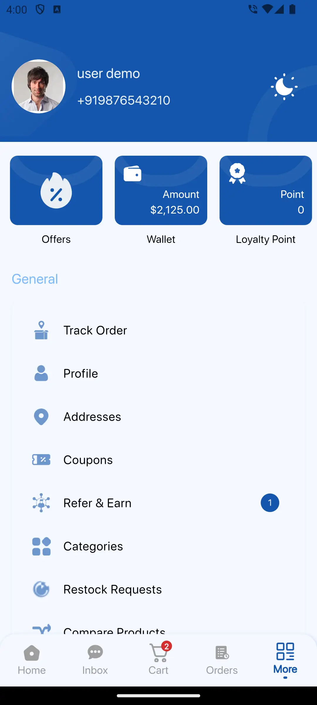 Walmart clone Screenshot