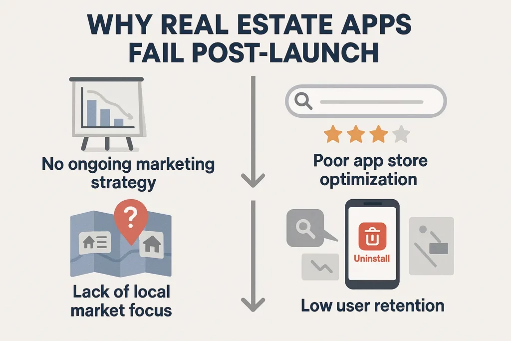 Why Real Estate Apps Fail Post-Launch
