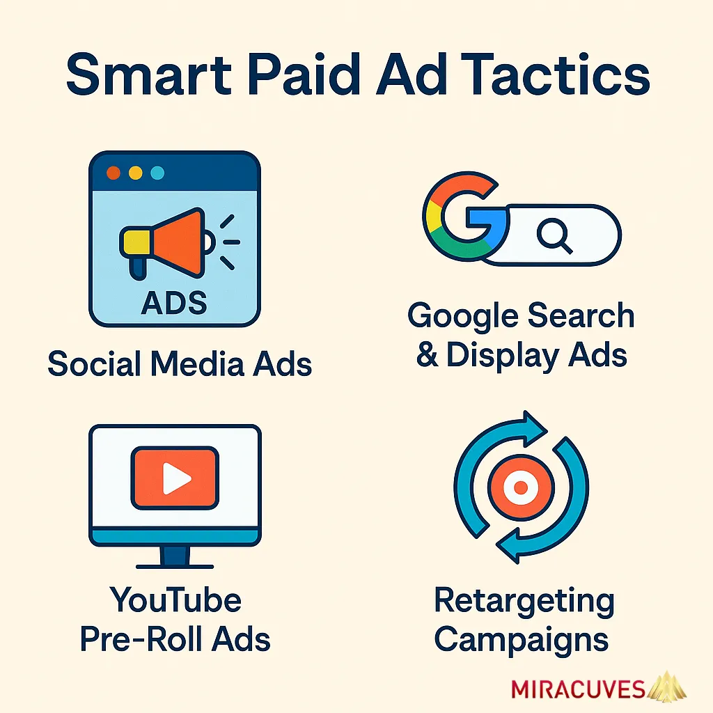 Paid marketing strategies for Expedia clone app