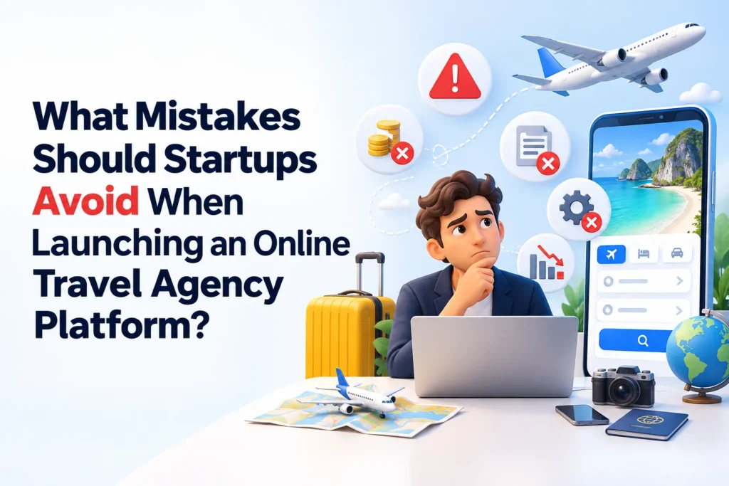 Common mistakes startups should avoid when launching an online travel agency platform
