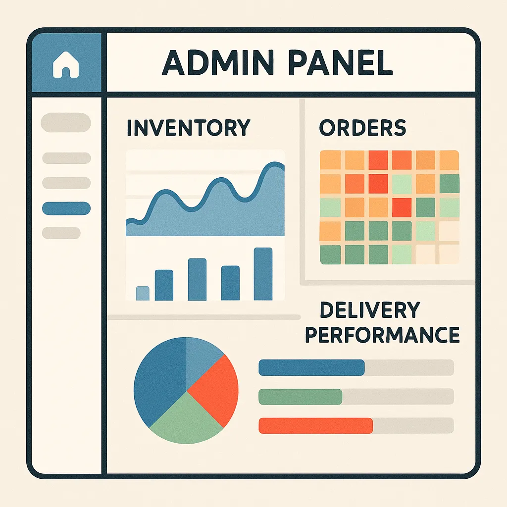 Admin Panel Dashboard