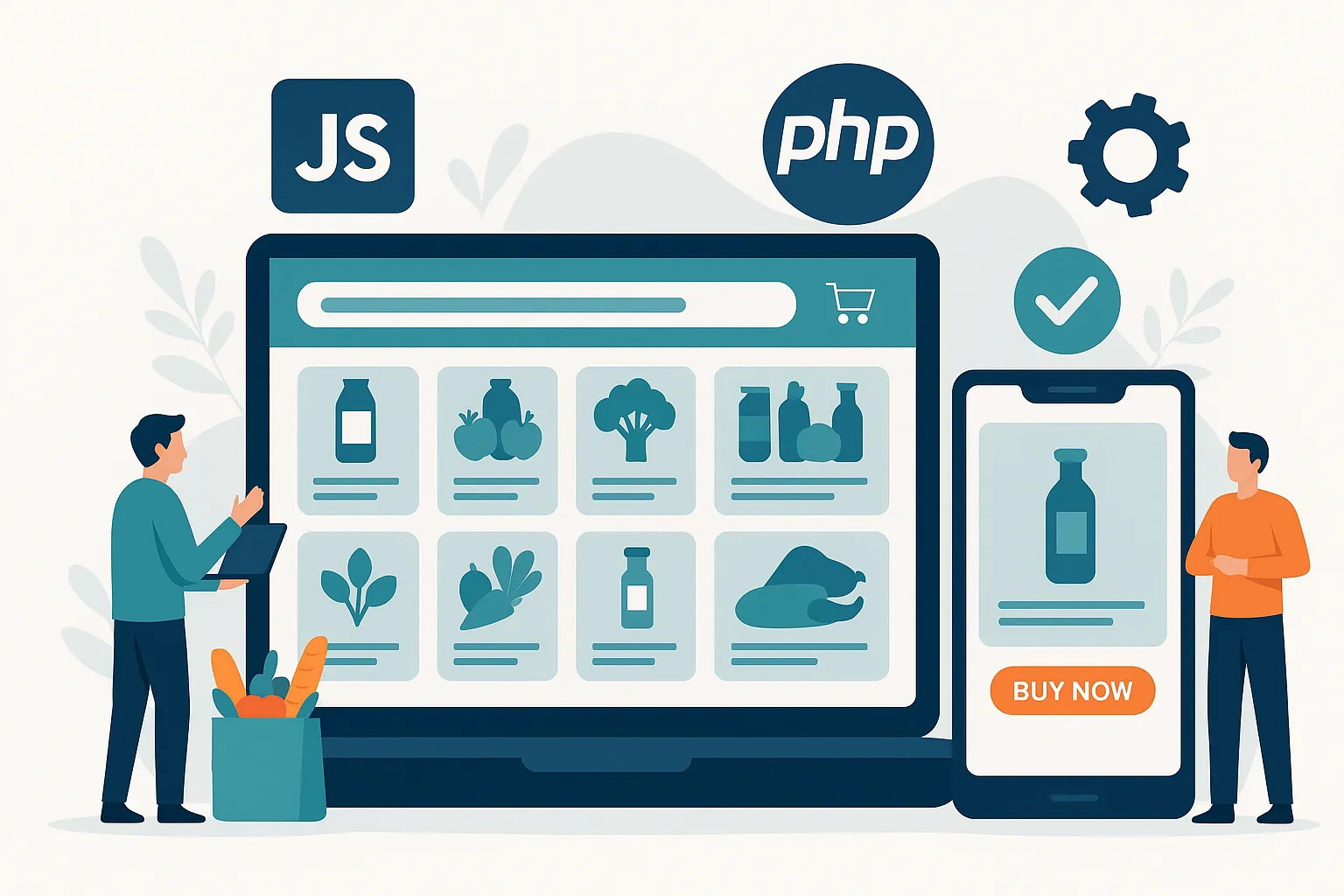 AmazonFresh Clone App Development – UI and Tech Stack Overview
