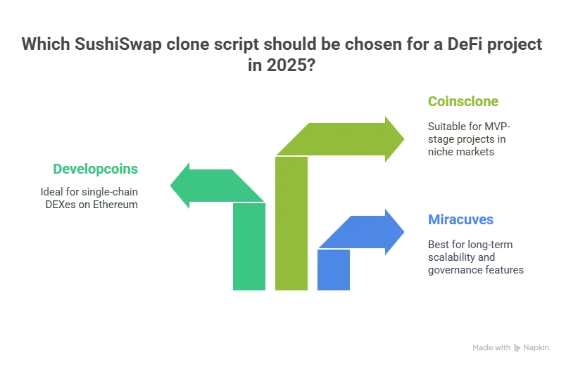 Best SushiSwap Clone Scripts in 2025: Compared