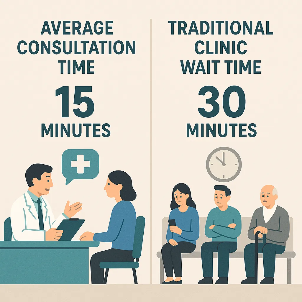 Consultation Time Comparison