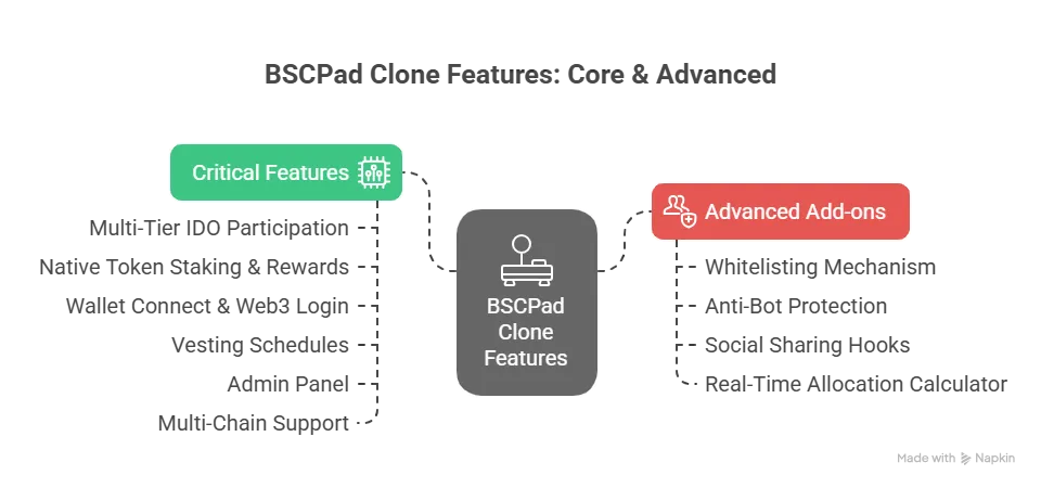 Core Features Every BSCPad Clone Should Have