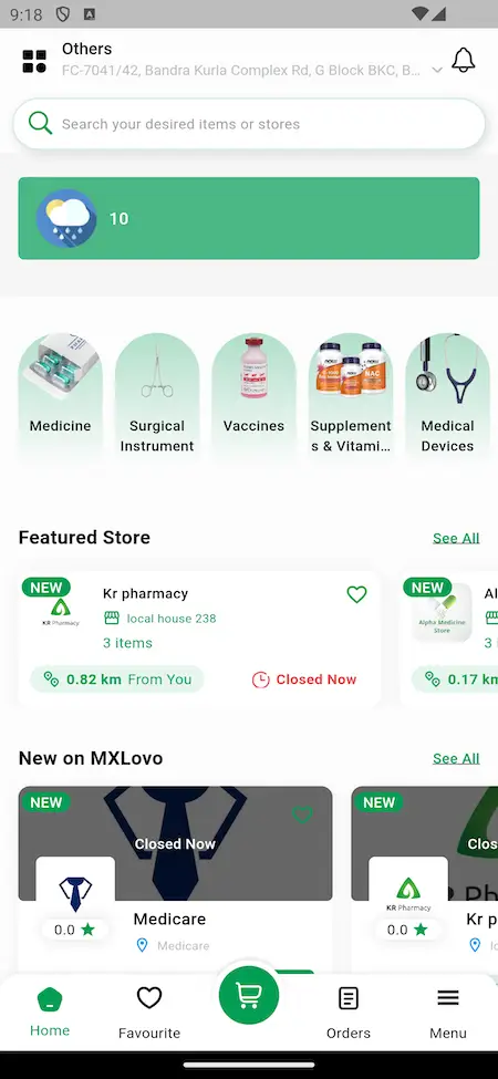 Delivery hero clone App Screenshot-8