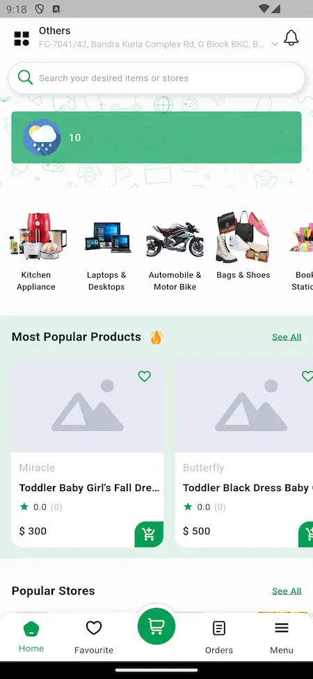 Delivery hero clone App Screenshot-9
