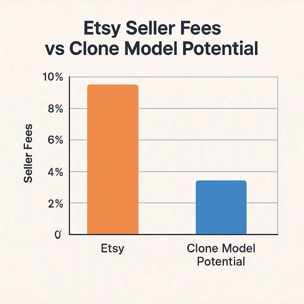 Etsy vs Clone Fees