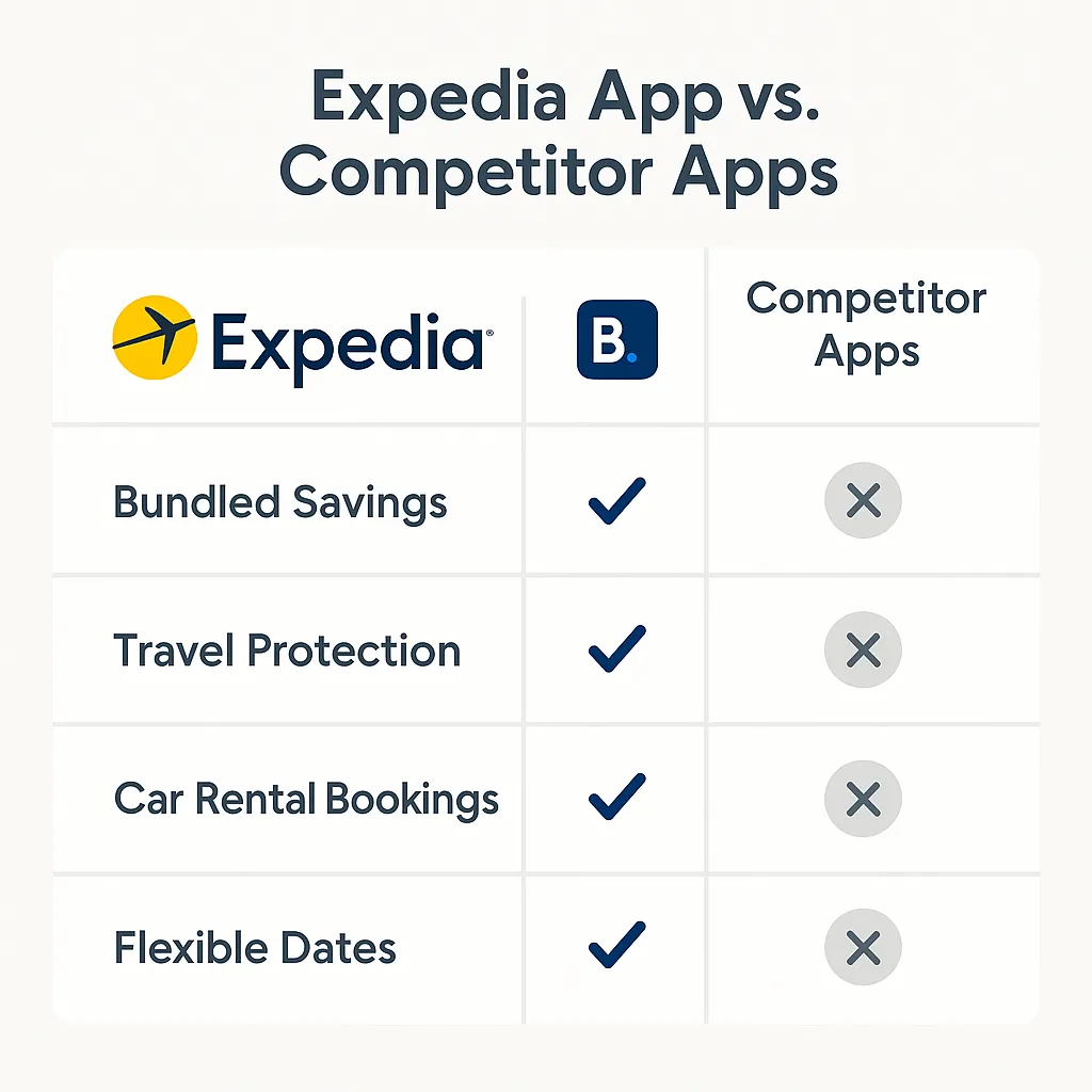 Expedia vs Competitors