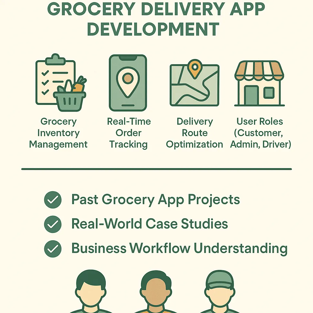 Grocery Delivery App Development.